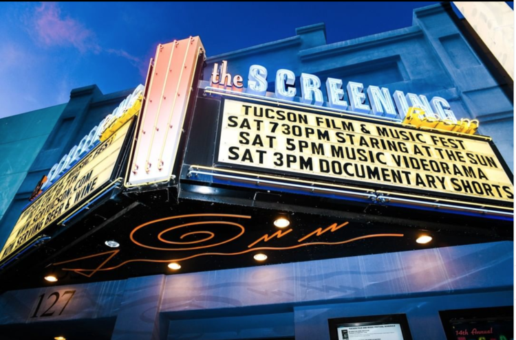 Tucson Film and Music Festival marquee